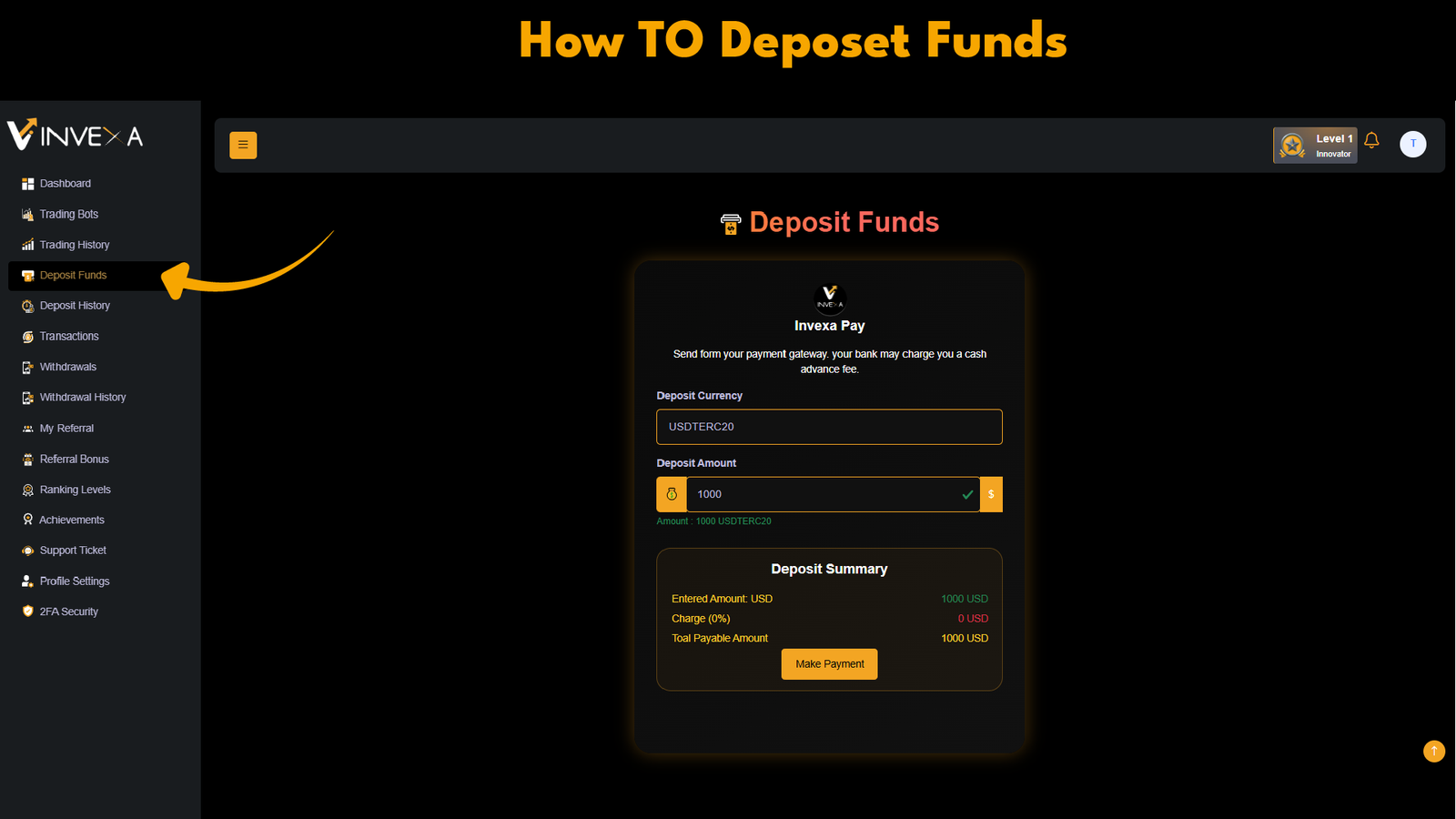 deposit