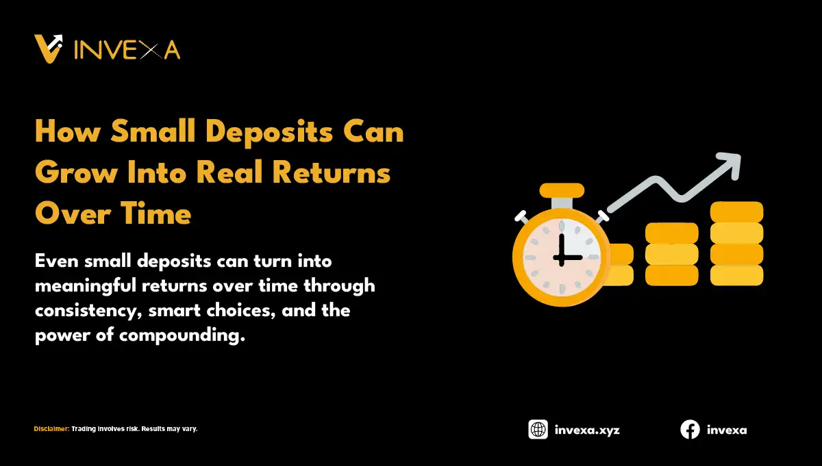 How Small Deposits Can Grow Into Real Returns Over Time